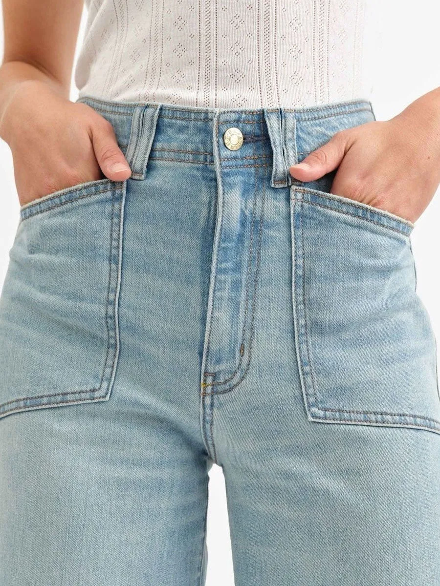 DAZE VALLEY GIRL WIDE LEG ANKLE JEAN - ROM COM sold by OAK product image thumbnail 4