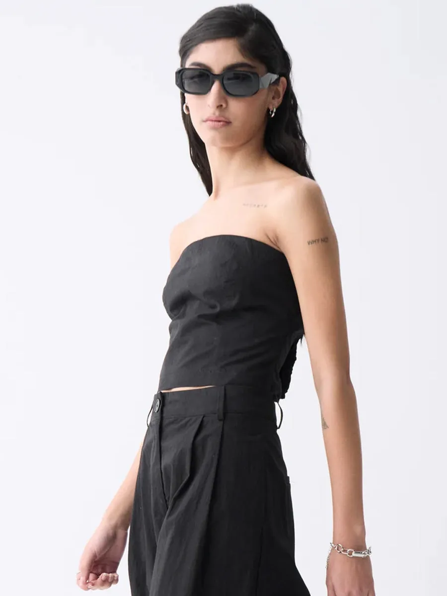 LOUNA TOP - BLACK sold by OAK product image thumbnail 2