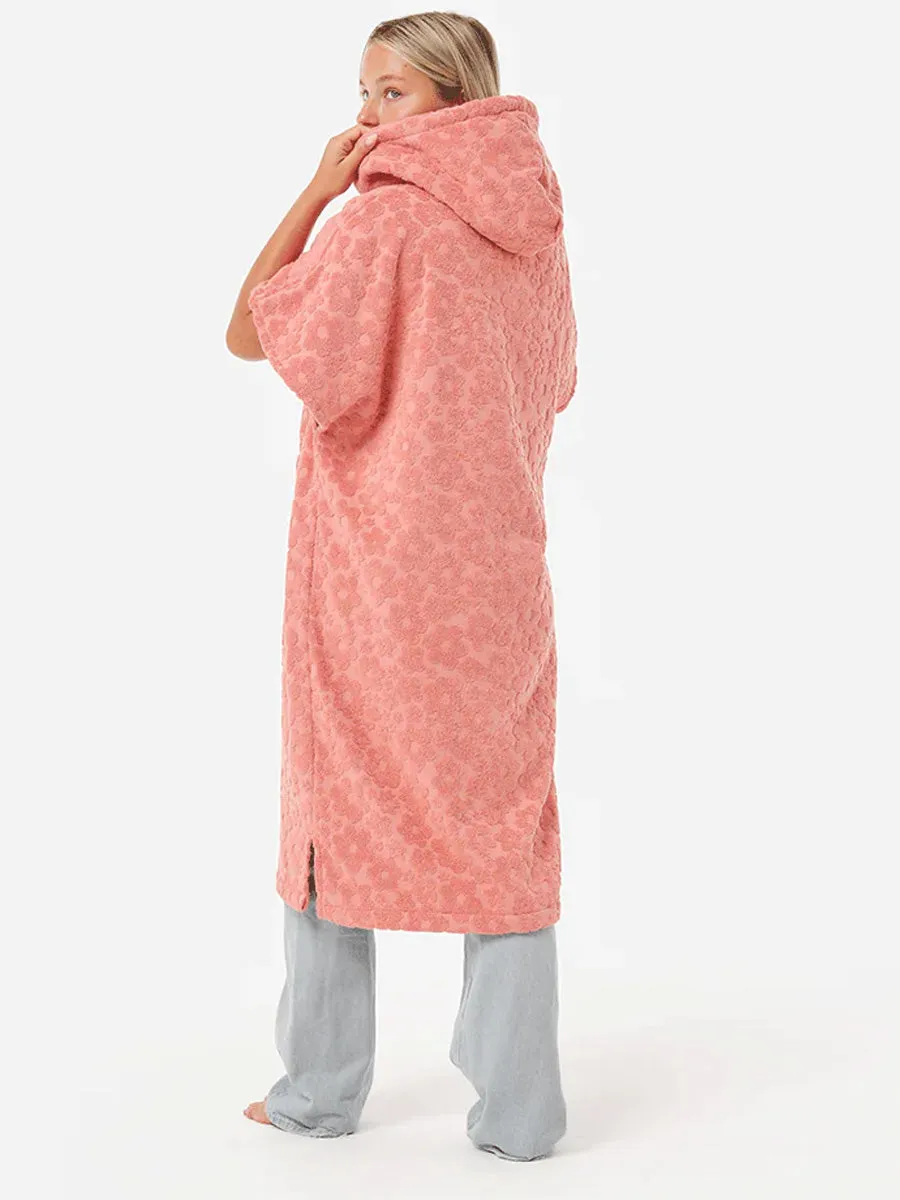 SLOWTIDE GINNY EX-WARM PONCHO - GUAVA sold by OAK product image thumbnail 2