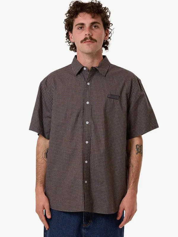 THRILLS RIBBON CUTTER SHORT SLEEVE SHIRT - DARK OLIVE sold by OAK