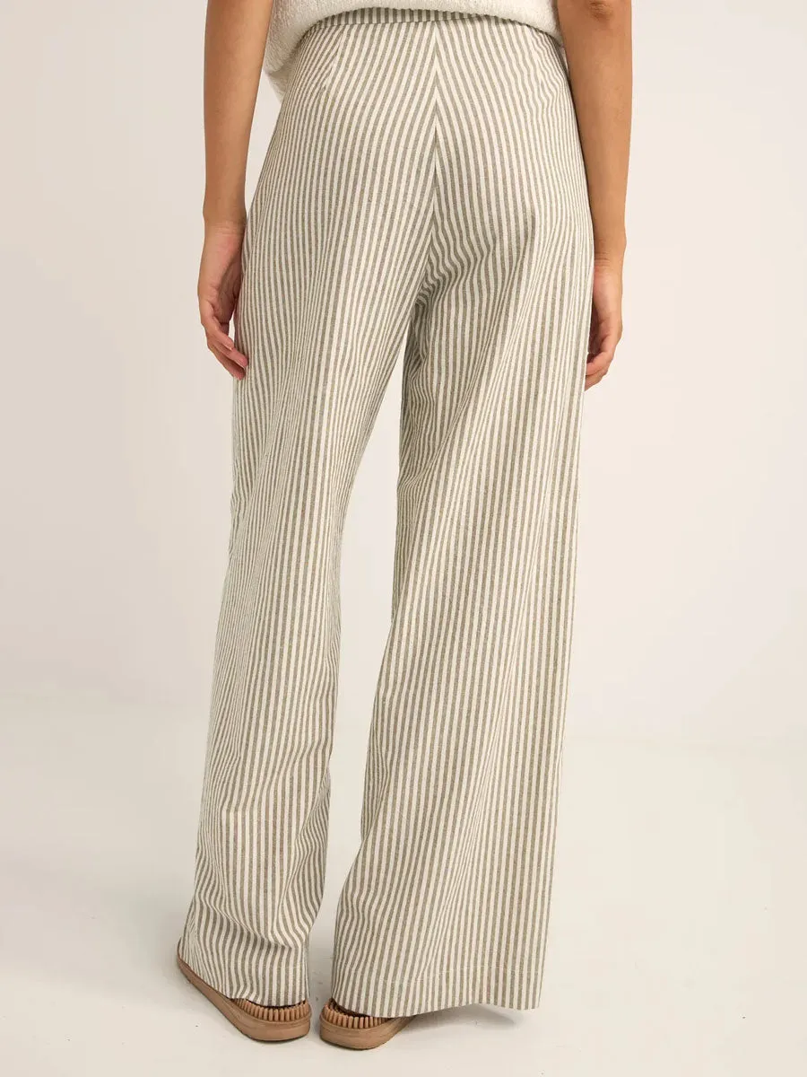 VALLEY STRIPE WIDE LEG PANT sold by OAK product image thumbnail 2
