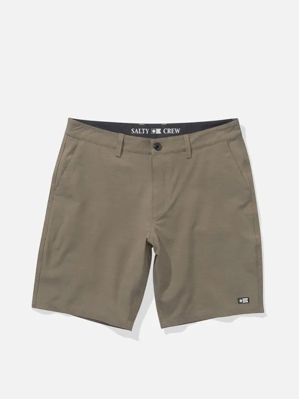 SALTY CREW DRIFTER 19 HYBRID - DARK KHAKI sold by OAK