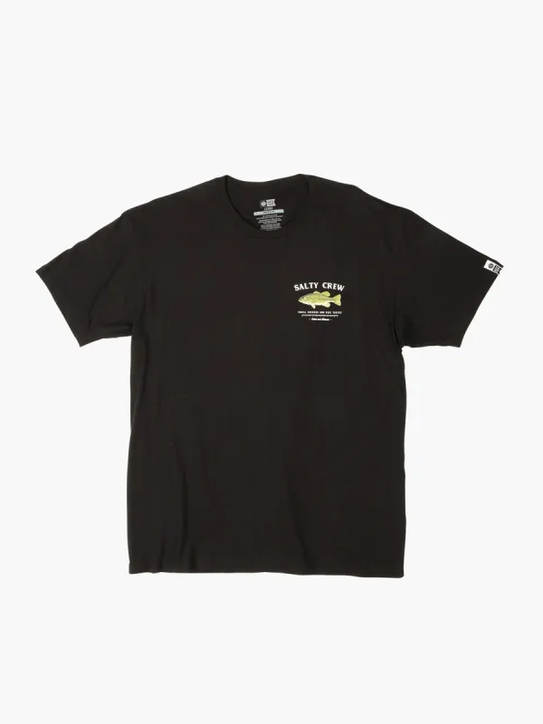 SALTY CREW BIG MOUTH SHORT-SLEEVE TEE - BLACK sold by OAK