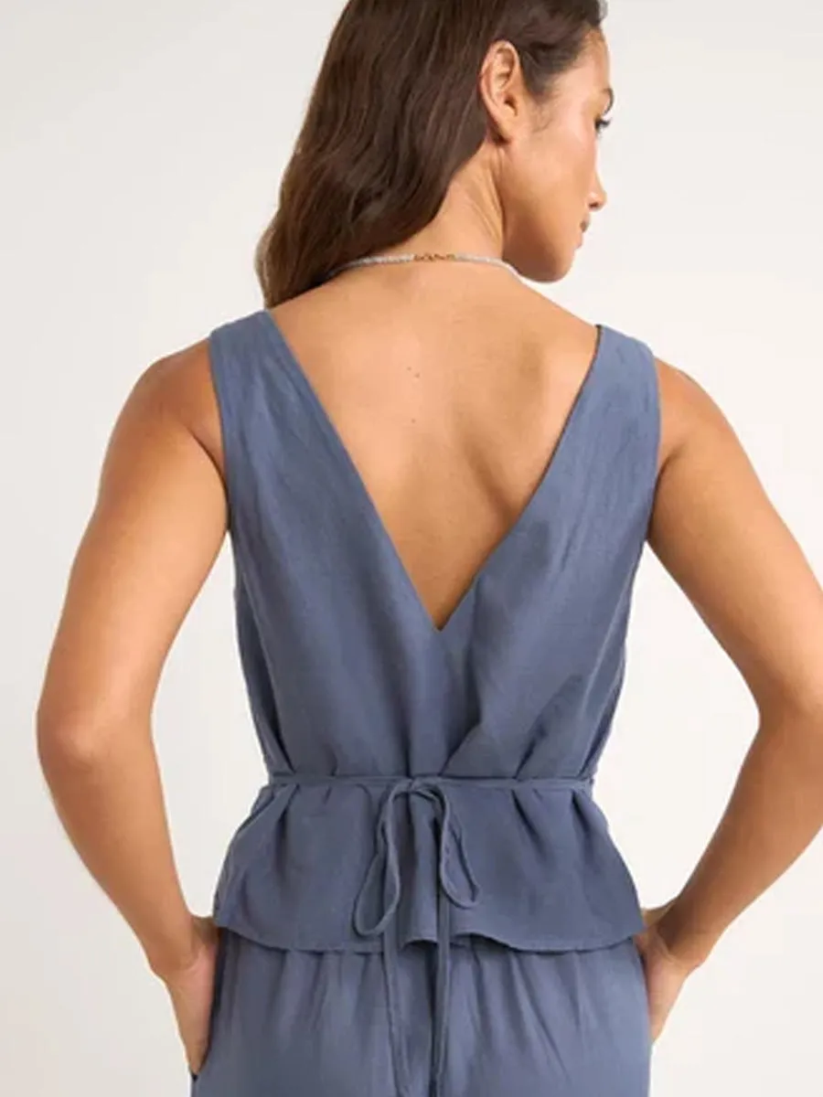 LUCIA TOP - BLUE sold by OAK product image thumbnail 2