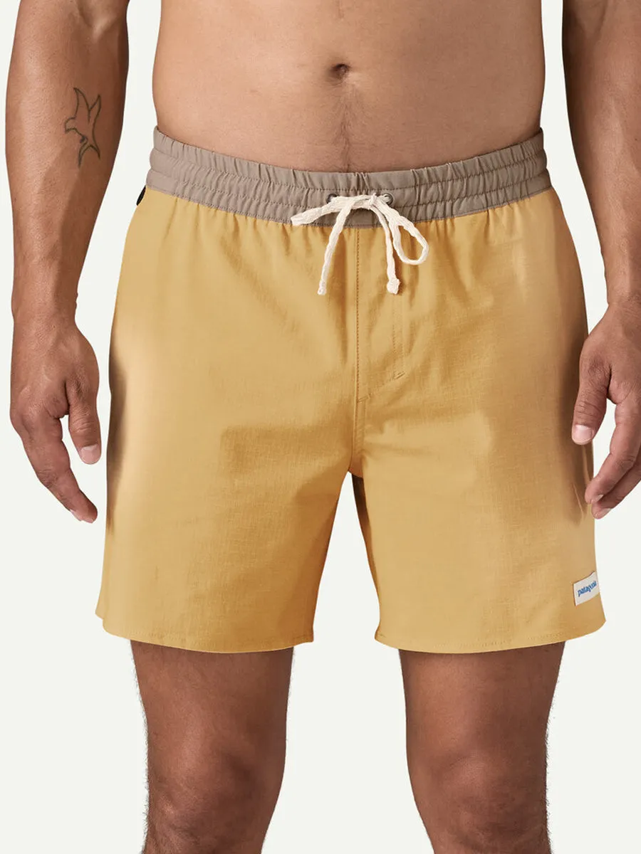 PATAGONIA HOME WATERS VOLLEY SHORTS 16" - BEESWAX TAN sold by OAK