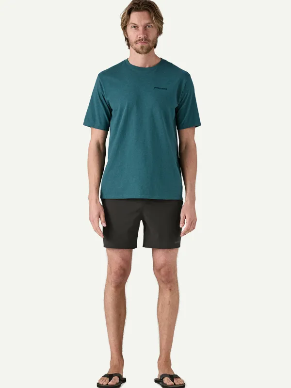 PATAGONIA HYDROPEAK VOLLEY SHORT 16” - BLACK sold by OAK