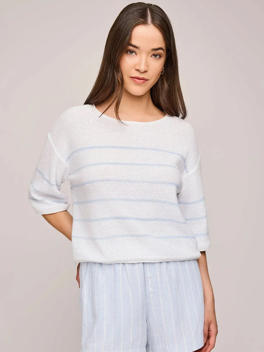 KERRIGAN SWEATER - SKY STRIPE sold by OAK product image thumbnail 3