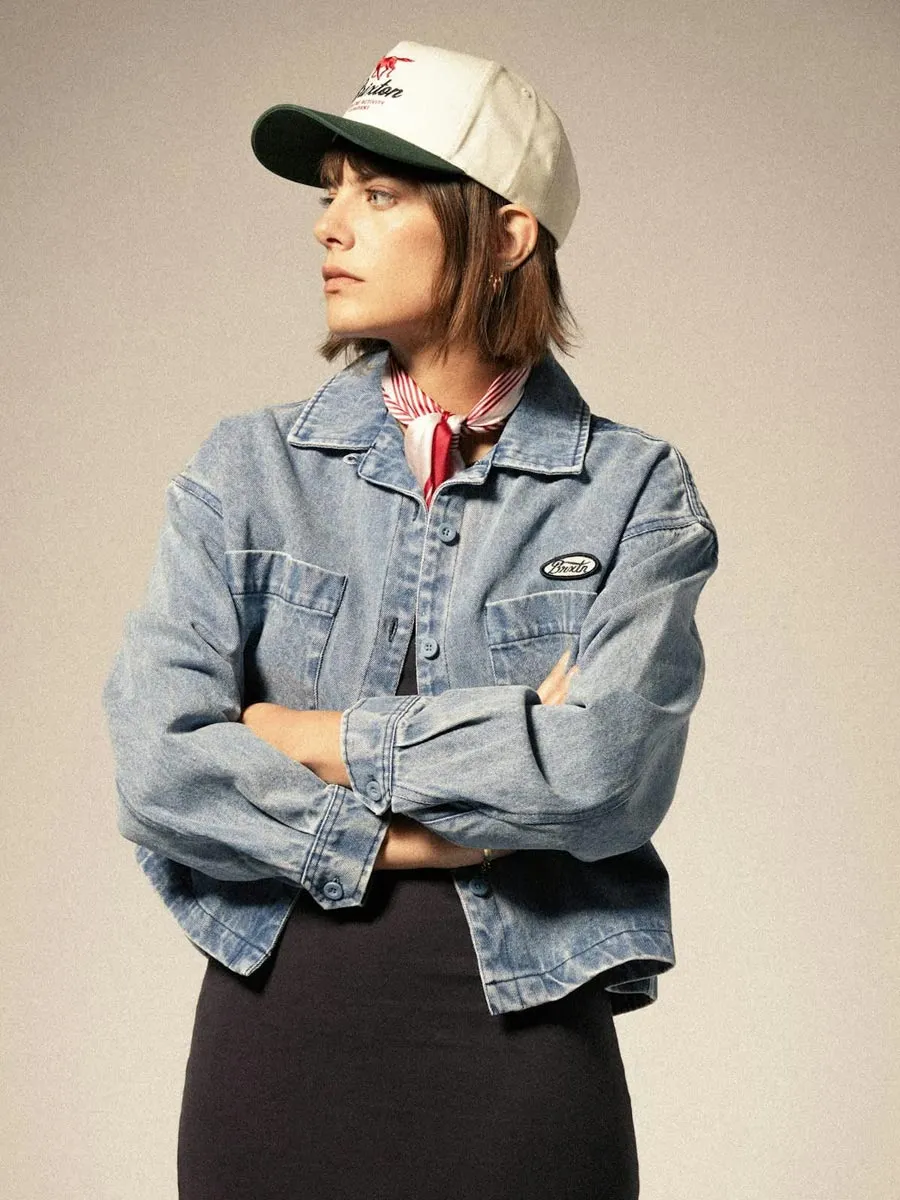 UTOPIA OVERSHIRT - LIGHT DENIM sold by OAK