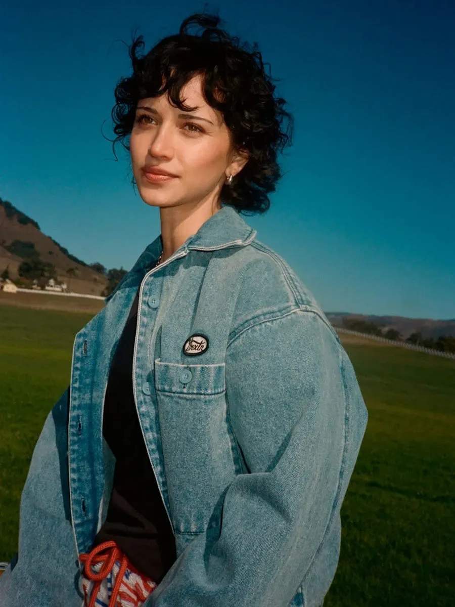 UTOPIA OVERSHIRT - LIGHT DENIM sold by OAK product image thumbnail 5