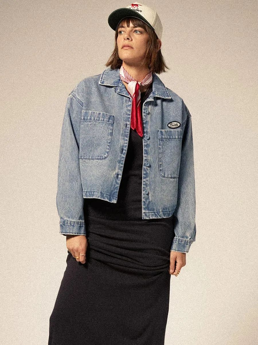 UTOPIA OVERSHIRT - LIGHT DENIM sold by OAK product image thumbnail 3