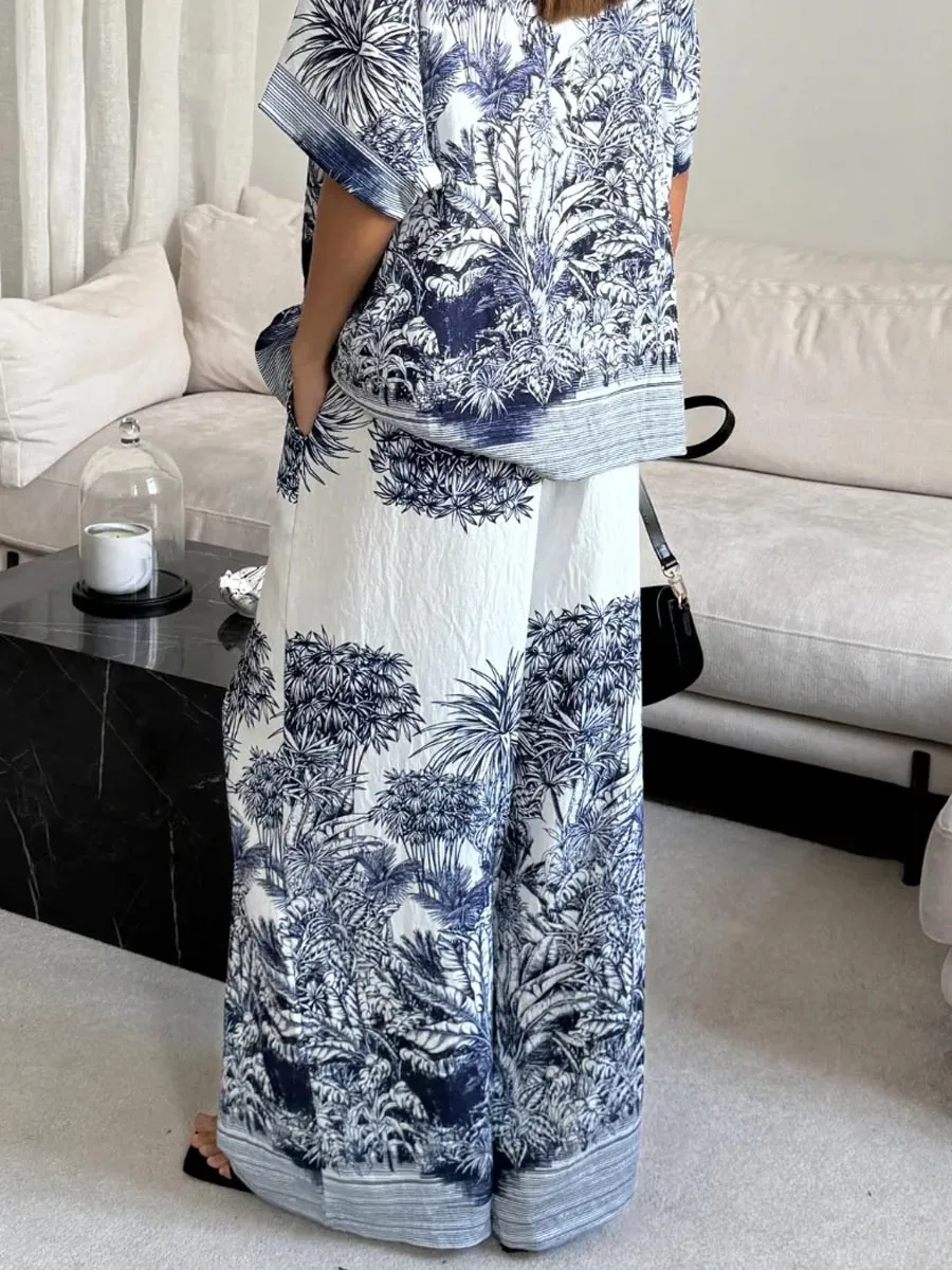 STELLA PANT - BLUE sold by OAK product image thumbnail 2