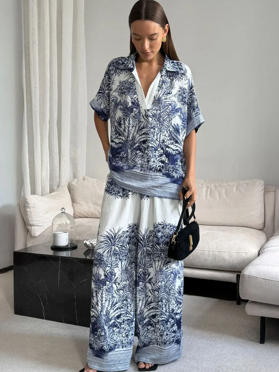 STELLA PANT - BLUE sold by OAK product image thumbnail 3