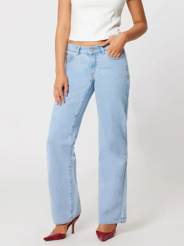 ABRAND 99 WIDE KENDALL - LIGHT VINTAGE BLUE sold by OAK