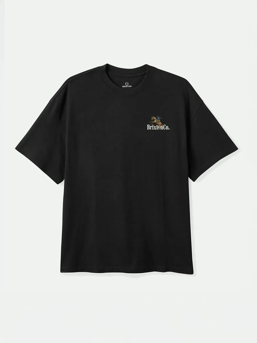 BRIXTON INWOOD SHORT-SLEEVE T-SHIRT - BLACK sold by OAK