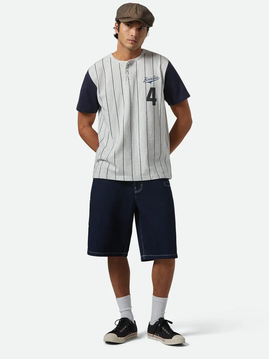 BRIXTON BUILDERS CARPENTER BAGGY SHORT - RINSE DENIM sold by OAK product image thumbnail 5