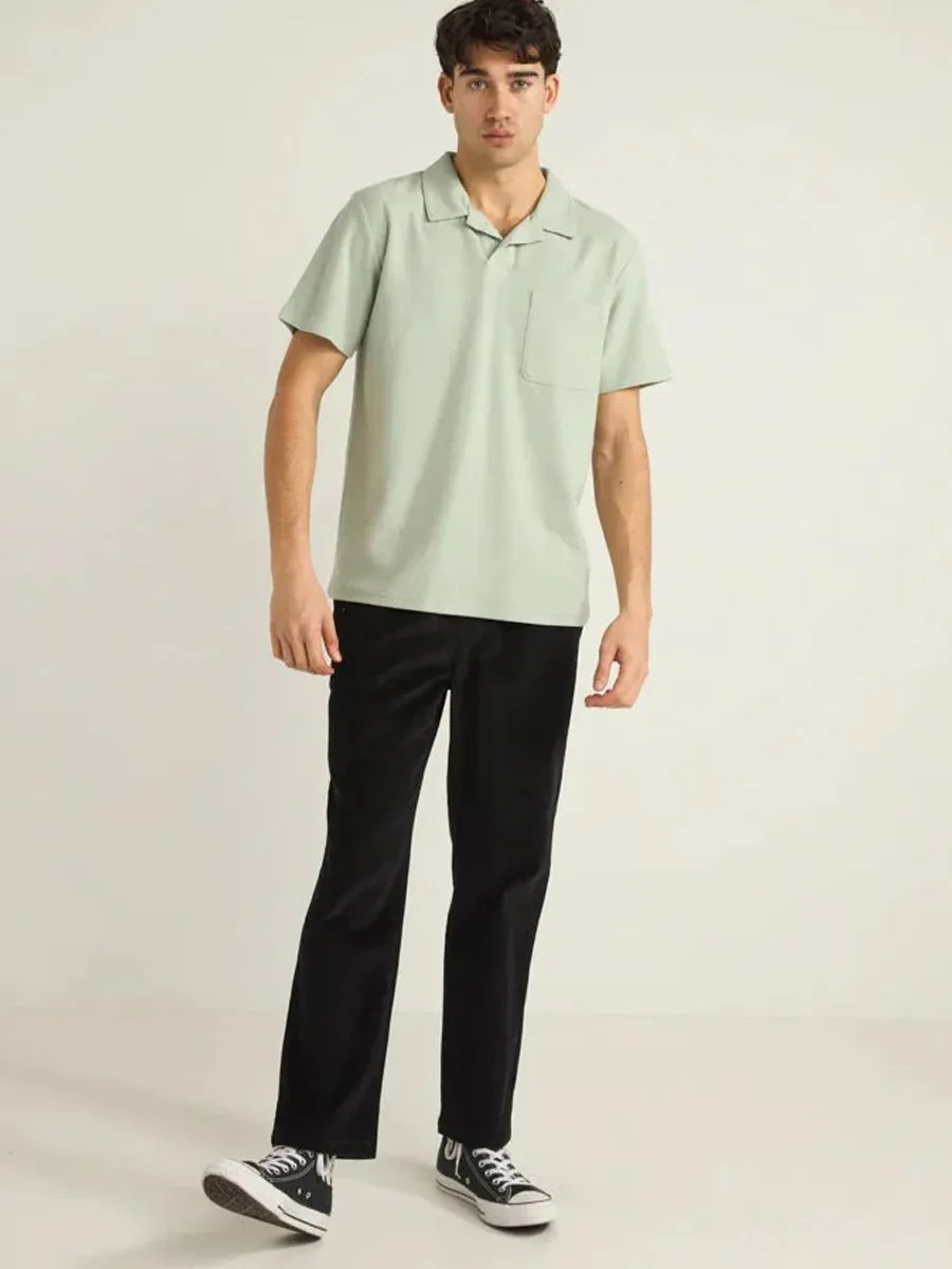 RHYTHM VINTAGE TERRY POLO - SEAFOAM sold by OAK product image thumbnail 3