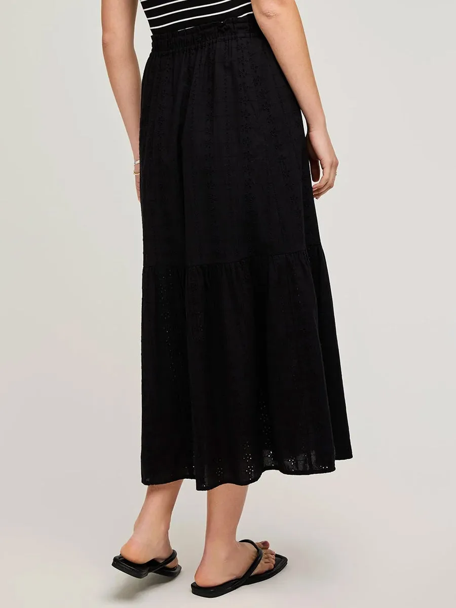 GENTLE FAWN MADRID MIDI SKIRT - BLACK sold by OAK product image thumbnail 2