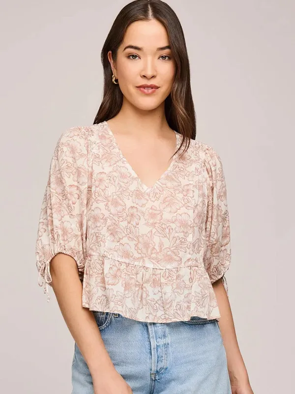 GENTLE FAWN SERAFINA TOP - DESERT BOUQUET sold by OAK