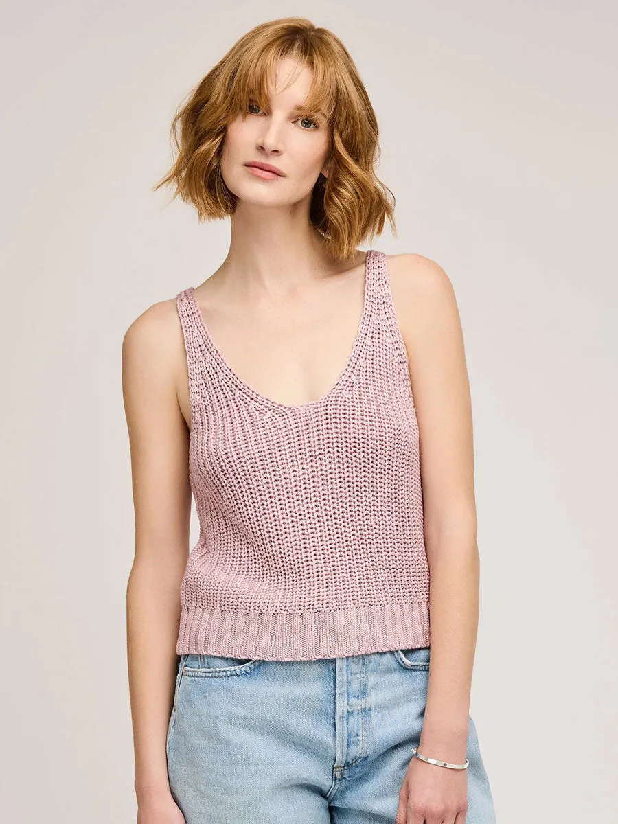 GENTLE FAWN LIZZIE TANK TOP - BLUSH sold by OAK