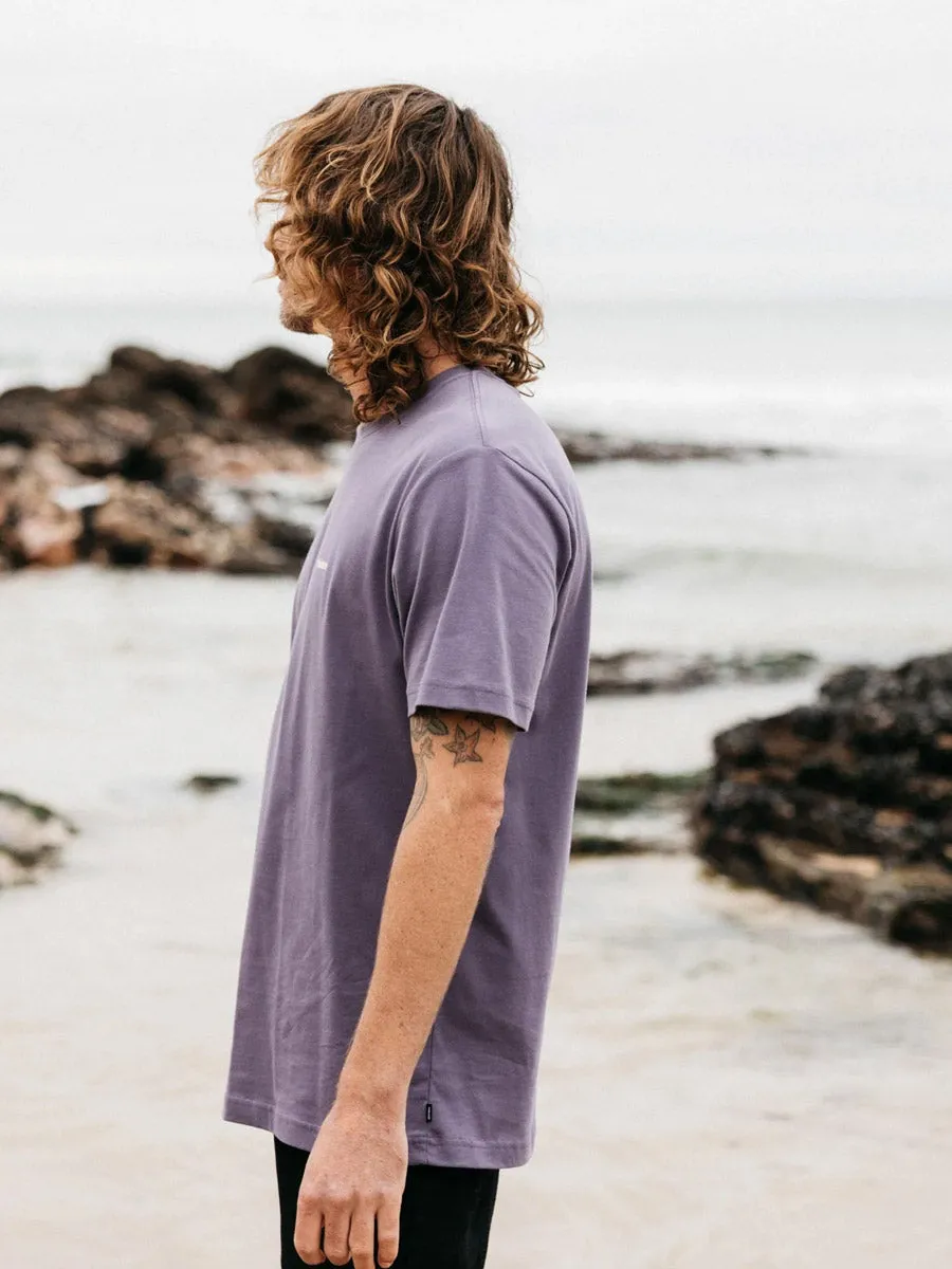 FINISTERRE HARLYN LOGO SHORT-SLEEVE TEE - VIOLET SKY sold by OAK product image thumbnail 3