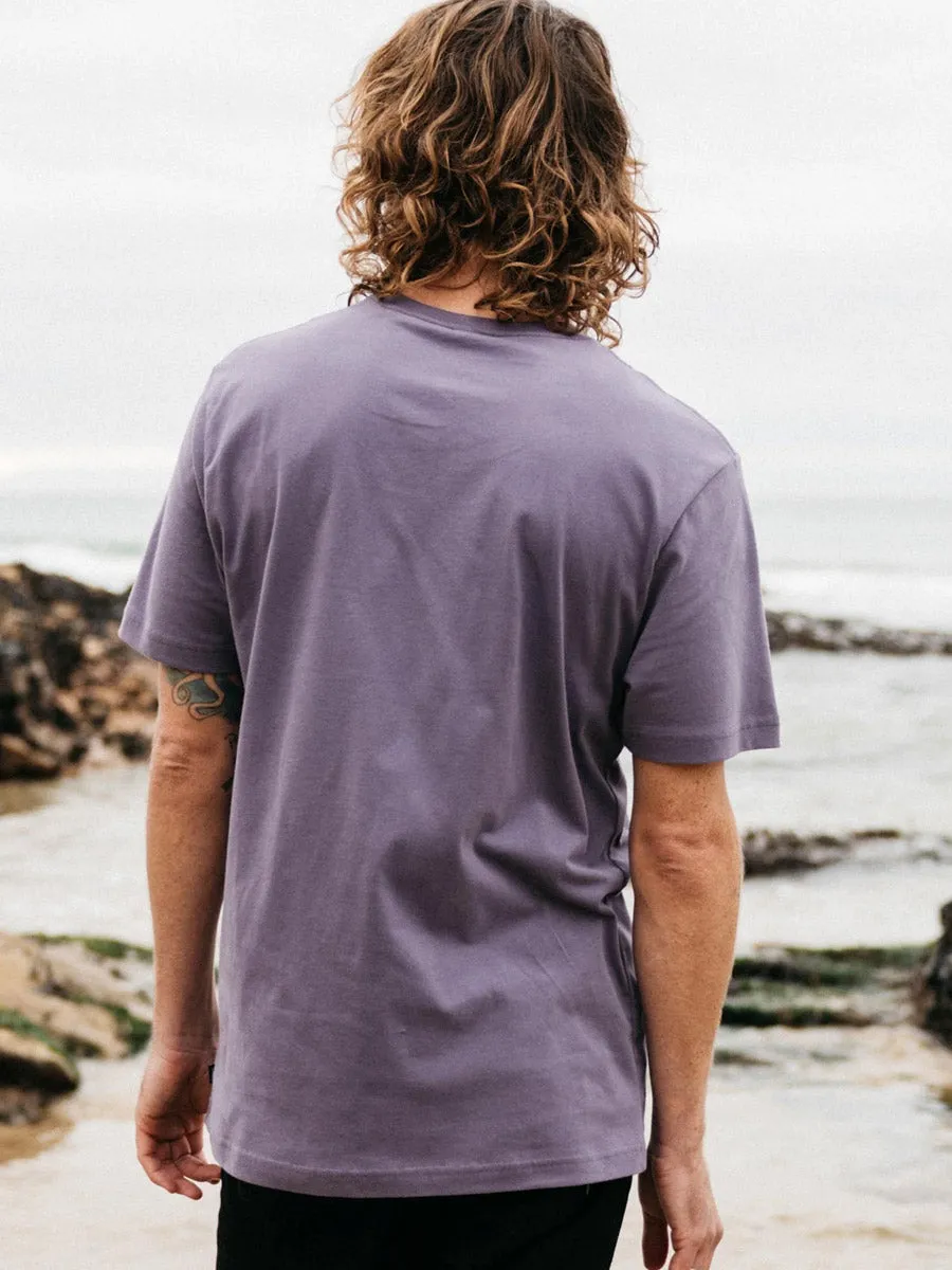 FINISTERRE HARLYN LOGO SHORT-SLEEVE TEE - VIOLET SKY sold by OAK product image thumbnail 2