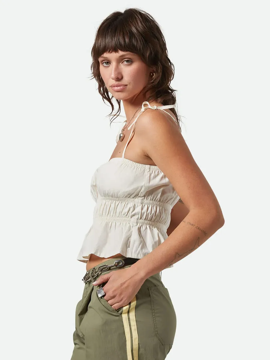 EDEN SMOCKED TOP - OFF WHITE sold by OAK product image thumbnail 3