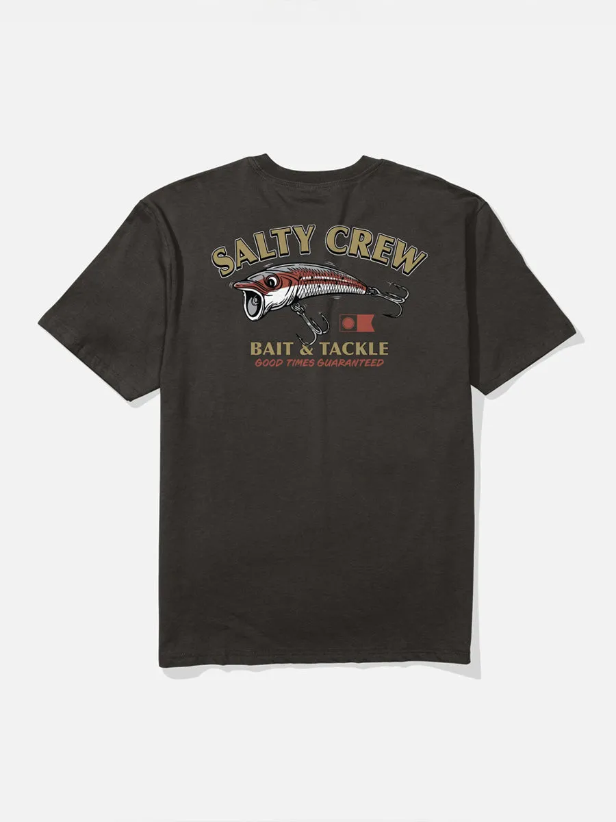 SALTY CREW SNAG IT CLASSIC SHORT-SLEEVE TEE - BLACK sold by OAK
