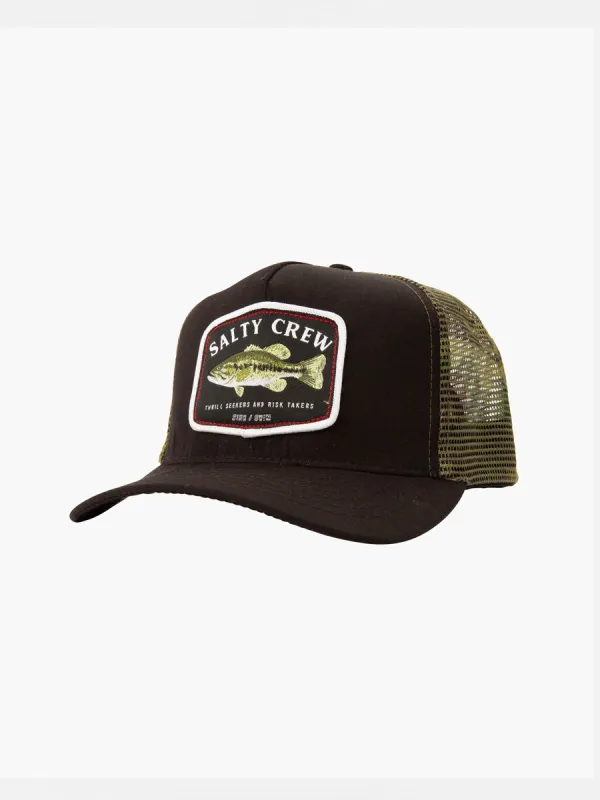SALTY CREW BIGMOUTH TRUCKER  - BLACK/CAMO sold by OAK
