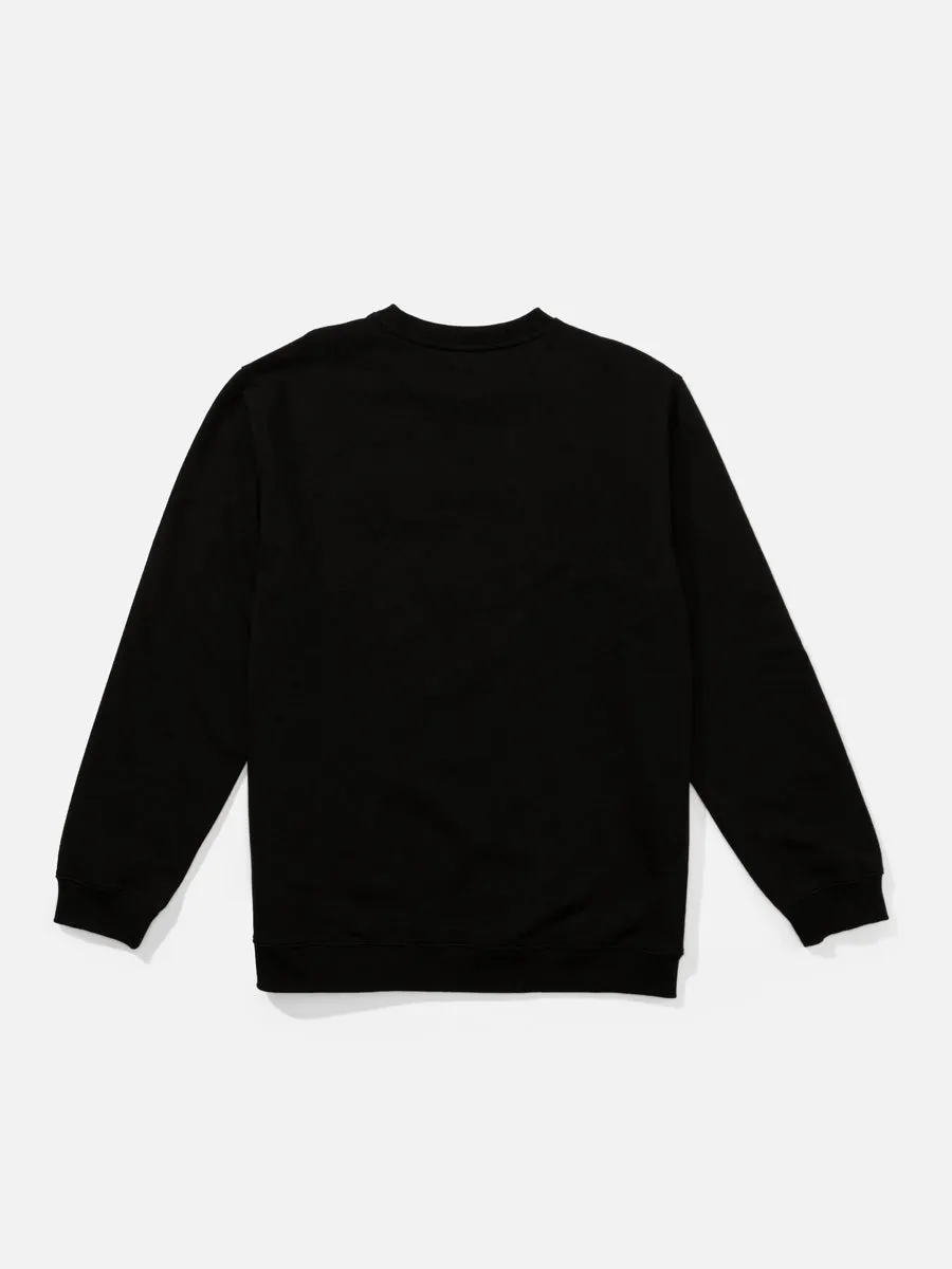 SALTY CREW CRAFTED CREW FLEECE - BLACK sold by OAK product image thumbnail 2