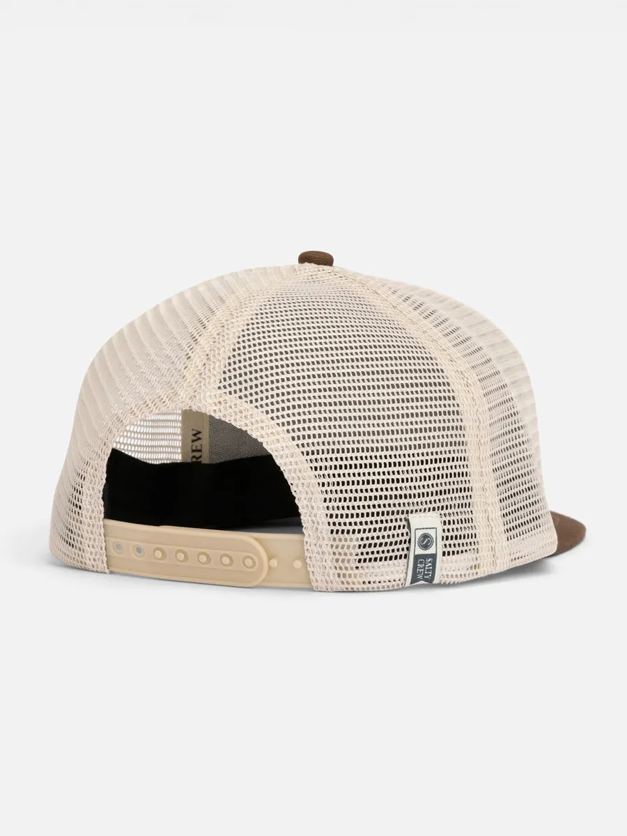SALTY CREW ASHORE TRUCKER - CHARCOAL BROWN sold by OAK product image thumbnail 2