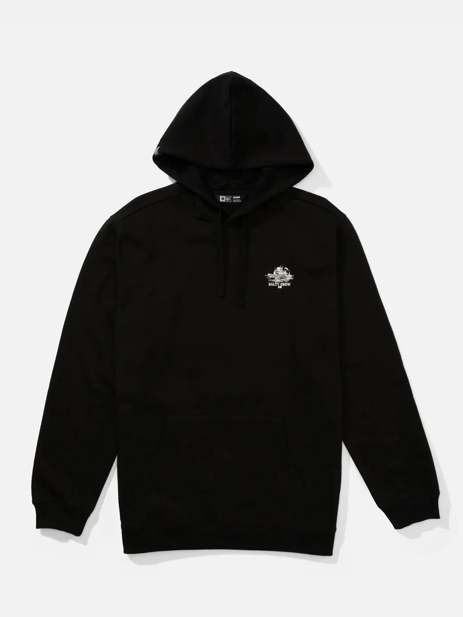 SALTY CREW DAY CHARTER FLEECE - BLACK sold by OAK product image thumbnail 2