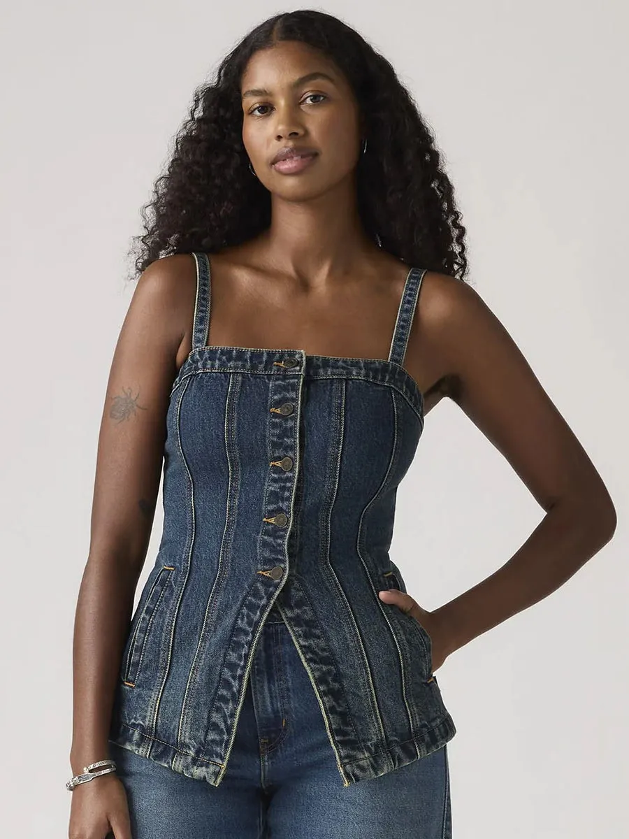 LEVI'S TAILORED BUSTIER - HINGED HEART NO sold by OAK