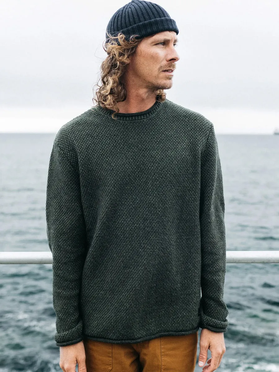FINISTERRE BARENTS JUMPER - OLIVE sold by OAK product image thumbnail 2