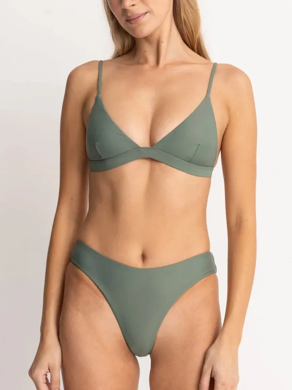 RHYTHM CLASSIC BRALETTE TOP - OLIVE sold by OAK