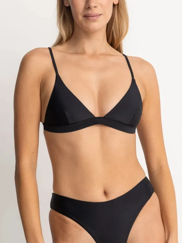 RHYTHM CLASSIC BRALETTE TOP - BLACK made by Rhythm.