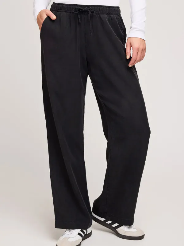 GABRIEL PANT - WASHED BLACK sold by OAK