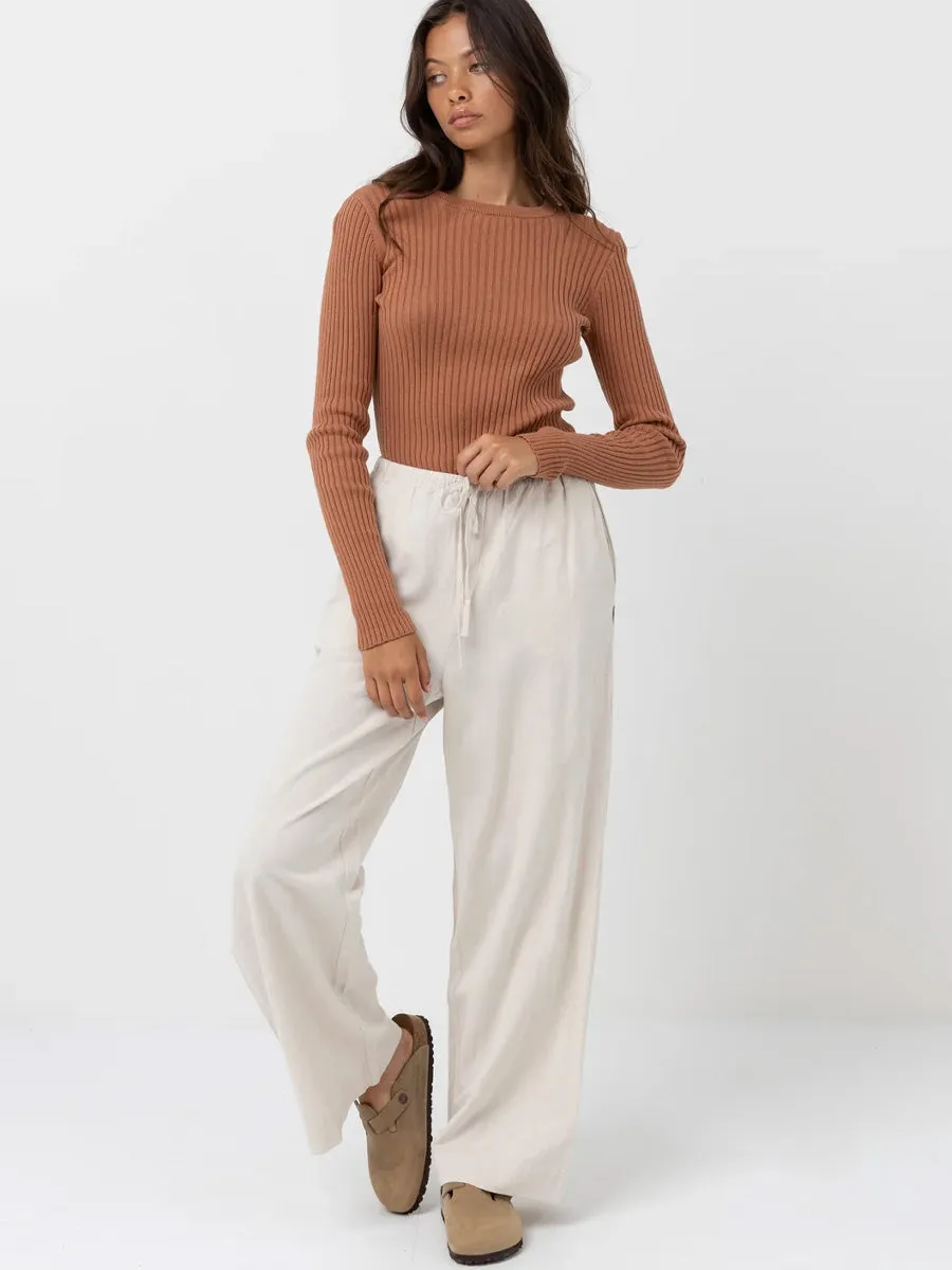 CLASSIC DRAWSTRING PANT - OAT sold by OAK product image thumbnail 4