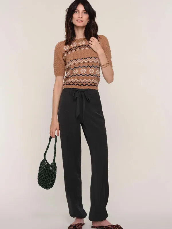 MARSHA PANT - BLACK sold by OAK