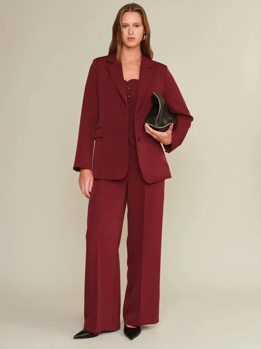 ALEX PANT - BURGUNDY sold by OAK product image thumbnail 3