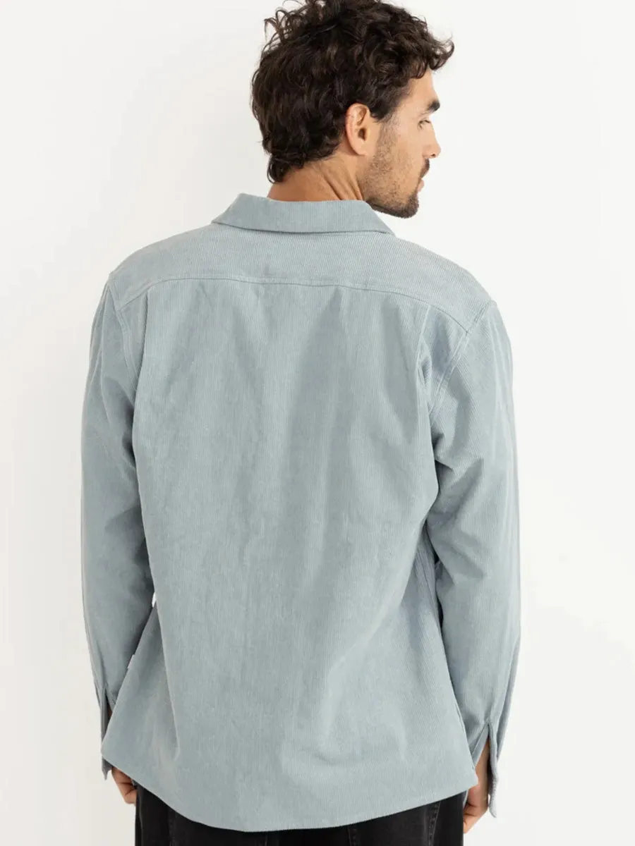 RHYTHM CORDUROY LONG-SLEEVE SHIRT - MIST sold by OAK product image thumbnail 2