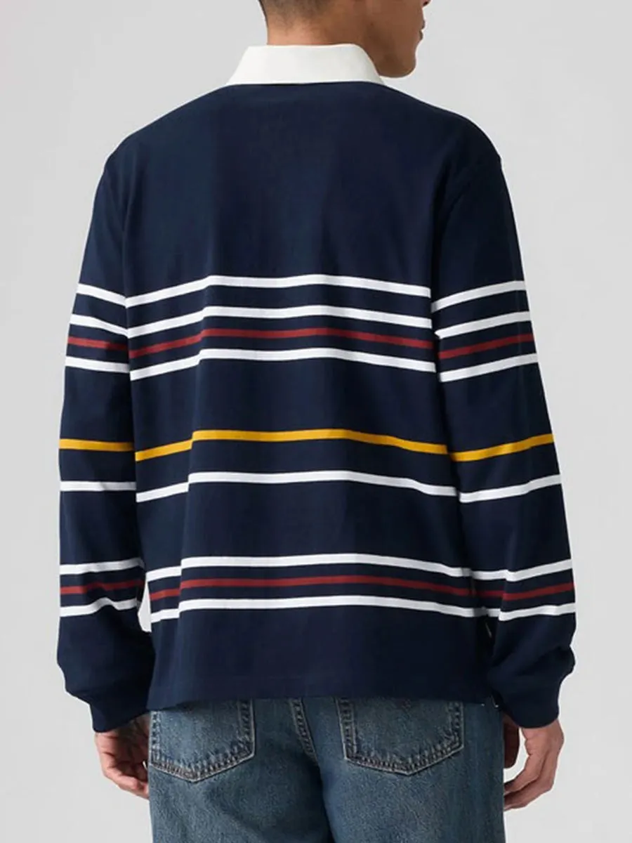 LEVIS UNION RUGBY THEO - STRIPE NAVY sold by OAK product image thumbnail 2