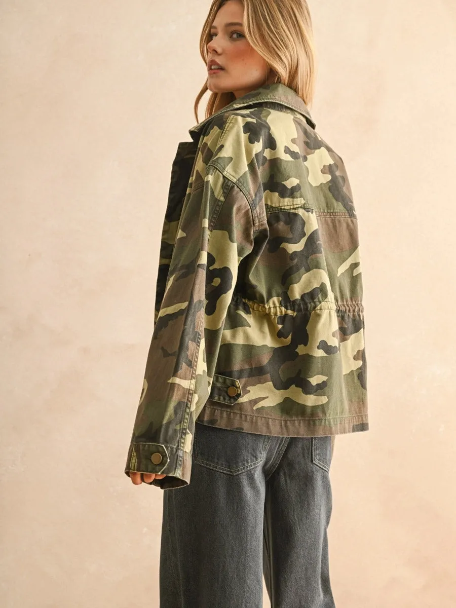CAMOUFLAGE PRINTED JACKET sold by OAK product image thumbnail 2