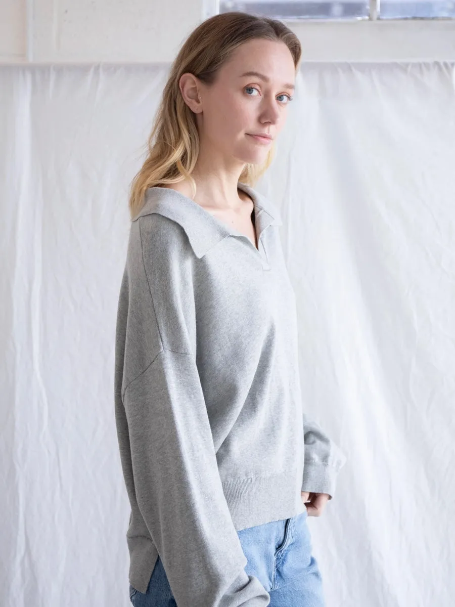 NADINE SWEATER - HEATHER GREY sold by OAK product image thumbnail 3
