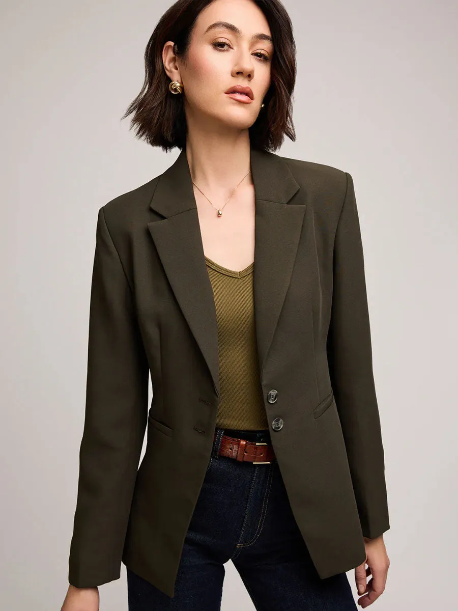 MARREN BLAZER - OLIVE sold by OAK