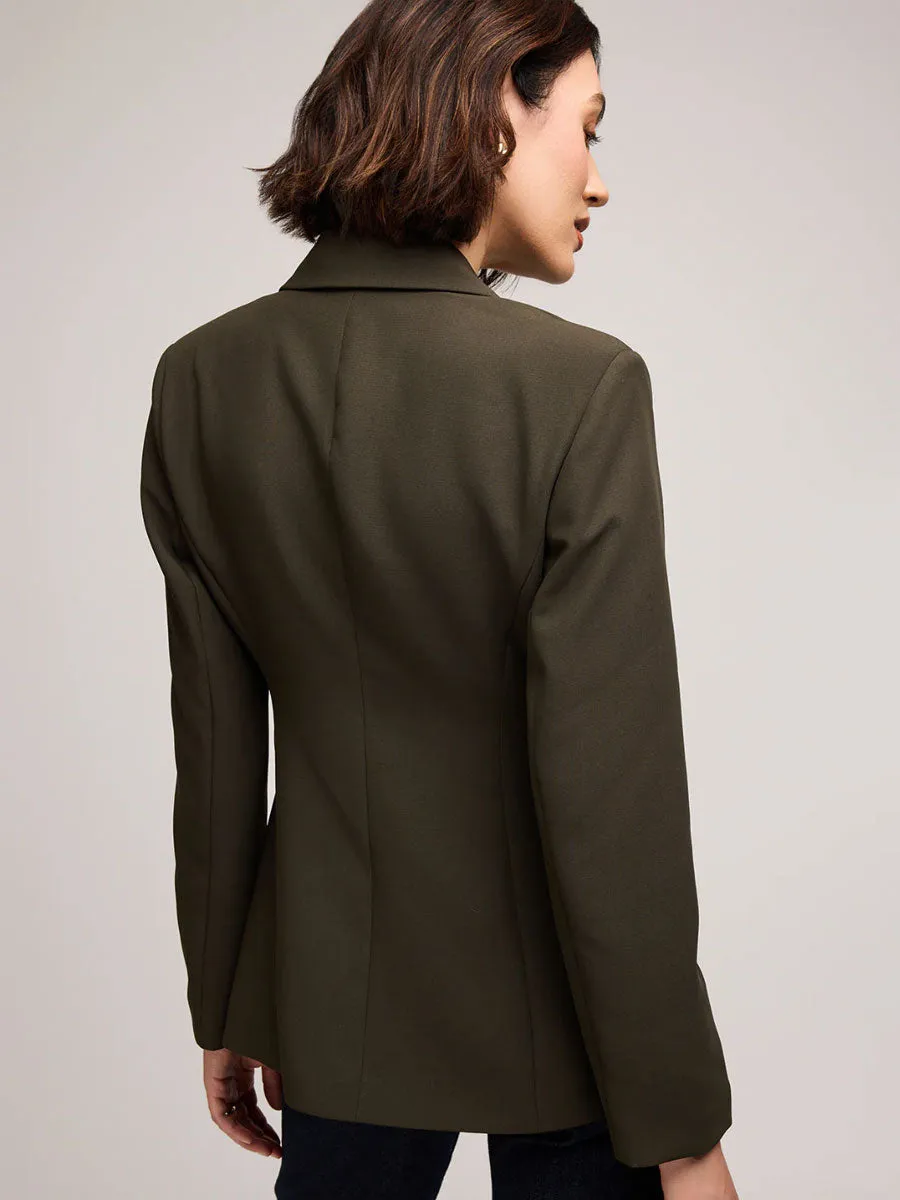 MARREN BLAZER - OLIVE sold by OAK product image thumbnail 2