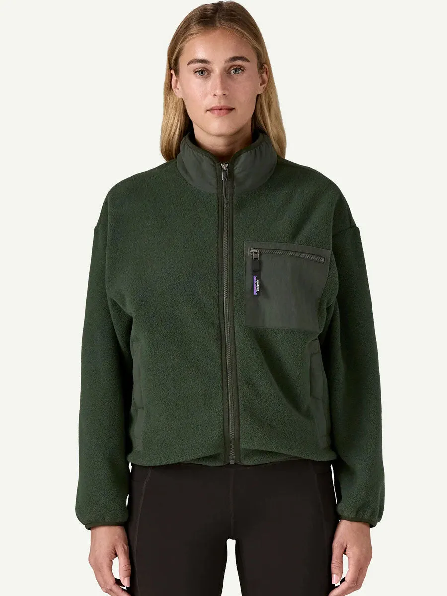 PATAGONIA WOMEN'S SYNCHILLA FLEECE JACKET - OLD GROWTH GREEN sold by OAK