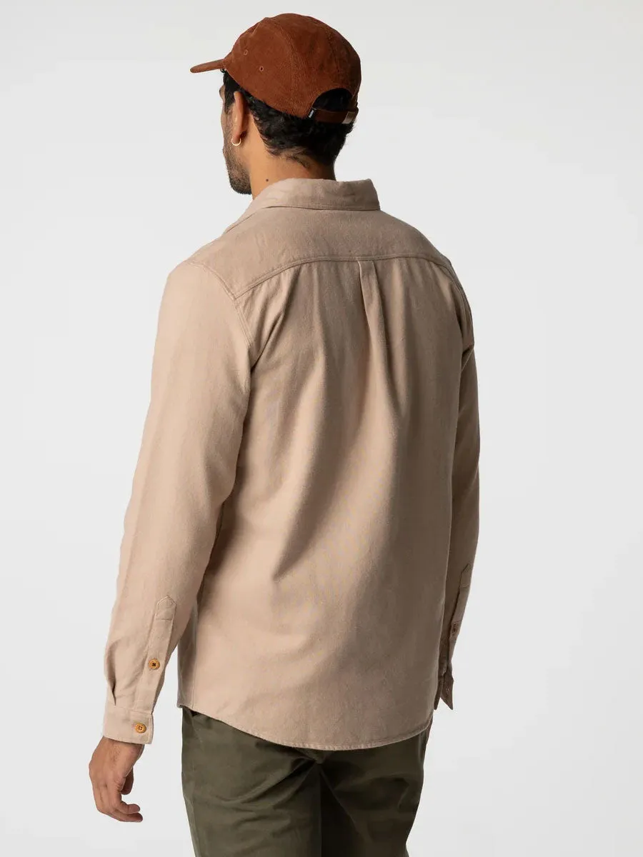 FINISTERRE GYLLY SHIRT - TAUPE DOBBY sold by OAK product image thumbnail 2