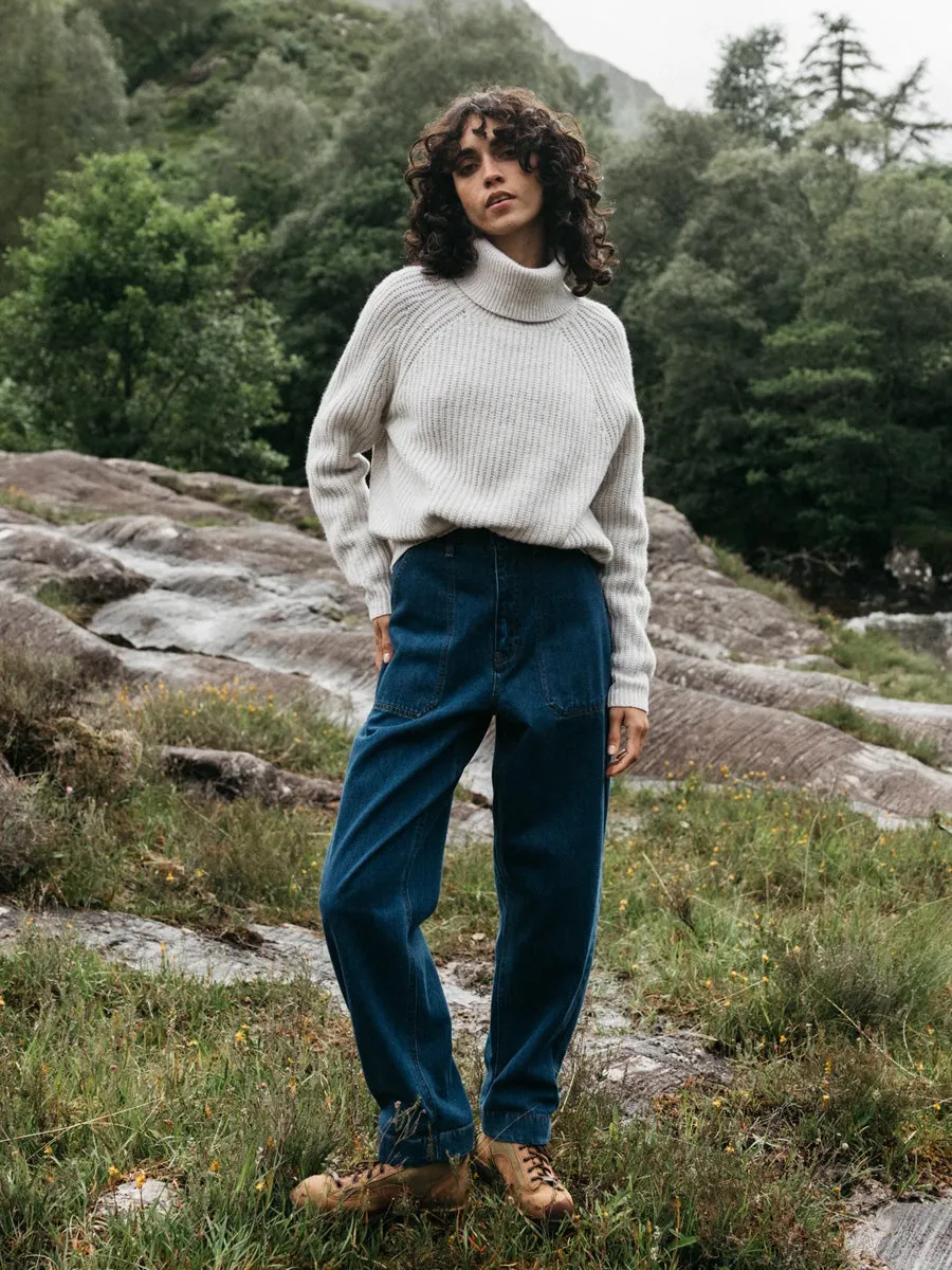 FINISTERRE MORA ROLL NECK SWEATER - ECRU sold by OAK product image thumbnail 5