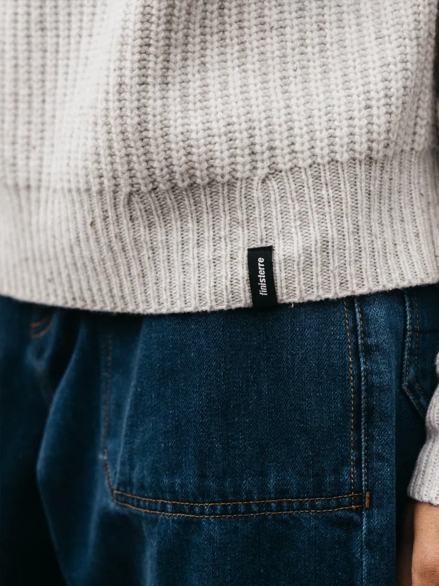 FINISTERRE MORA ROLL NECK SWEATER - ECRU sold by OAK product image thumbnail 4