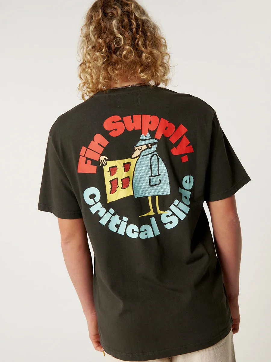 SUPPLY TEE - PHANTOM sold by OAK product image thumbnail 2